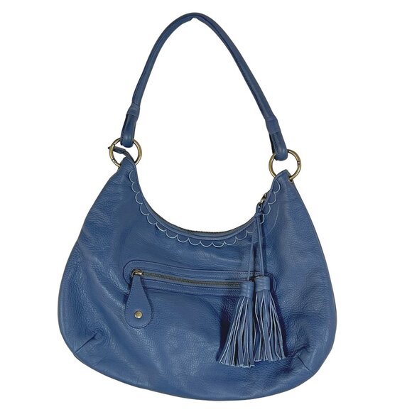 Isabella Fiore Hobo Leather Embroidered Bag 🎉3X Host Pick🎉 - Picture 3 of 16